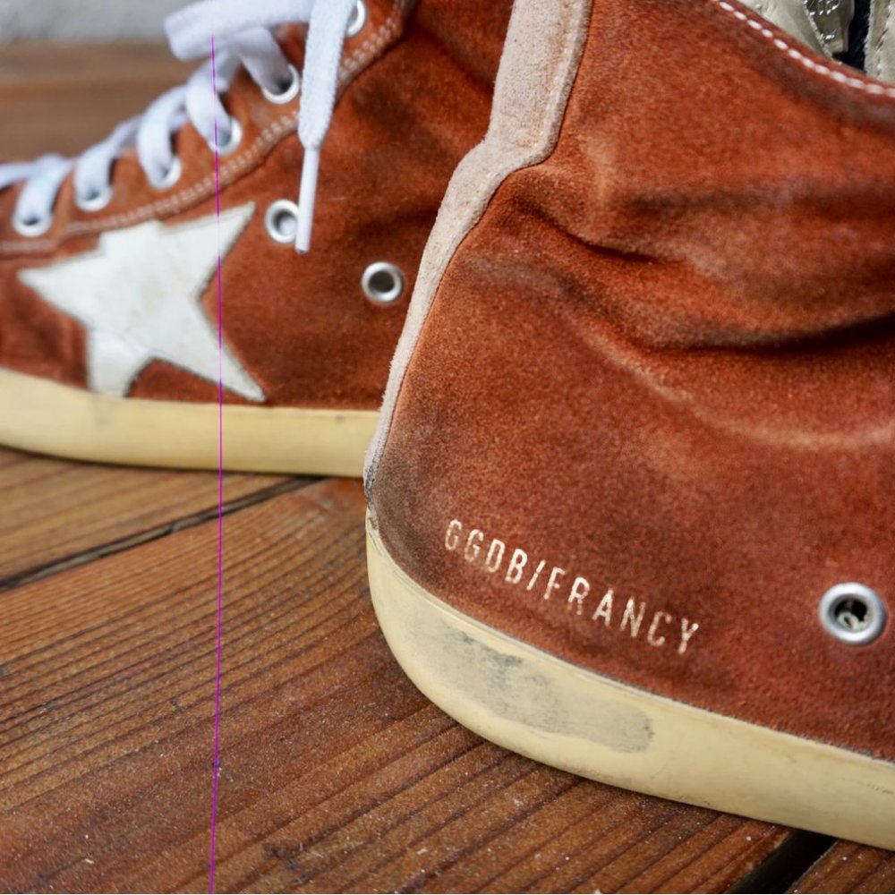 Golden Goose sneakers in leather with leather star and heel tab - Picture 3 of 9